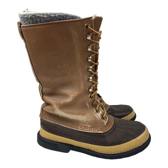 Sorel Superior Kaufman Winter Snow Boots Mens Size 6 Wool Lined display picture 1